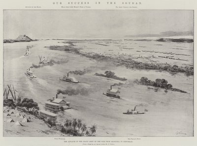 Nuestro Éxito en Sudán, el Avance del Gran Ejército del Nilo de Shabluka a Omdurman de William Barnes Wollen